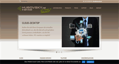 Desktop Screenshot of hubovsky.net
